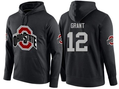 NCAA Ohio State Buckeyes Men's #14 KJ Hill Name-Number Nike Football College Hoodie DMH4845GJ